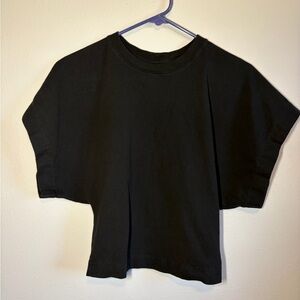 Women’s Citizens Of Humanity Black Short Sleeve Cotton Shirt Size Small